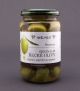 Originálne grécke olivy zelené s paprikovou pastou v skle, Premium, D.M.Hermes