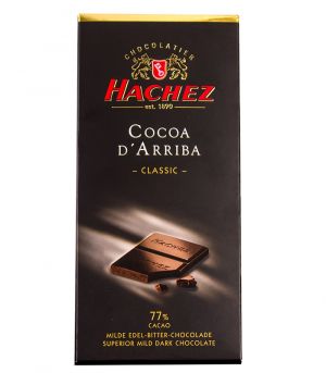 Horká tabuľková čokoláda, Hachez Chocolate 77%